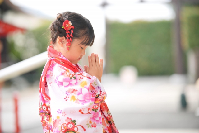 ３歳の七五三画像