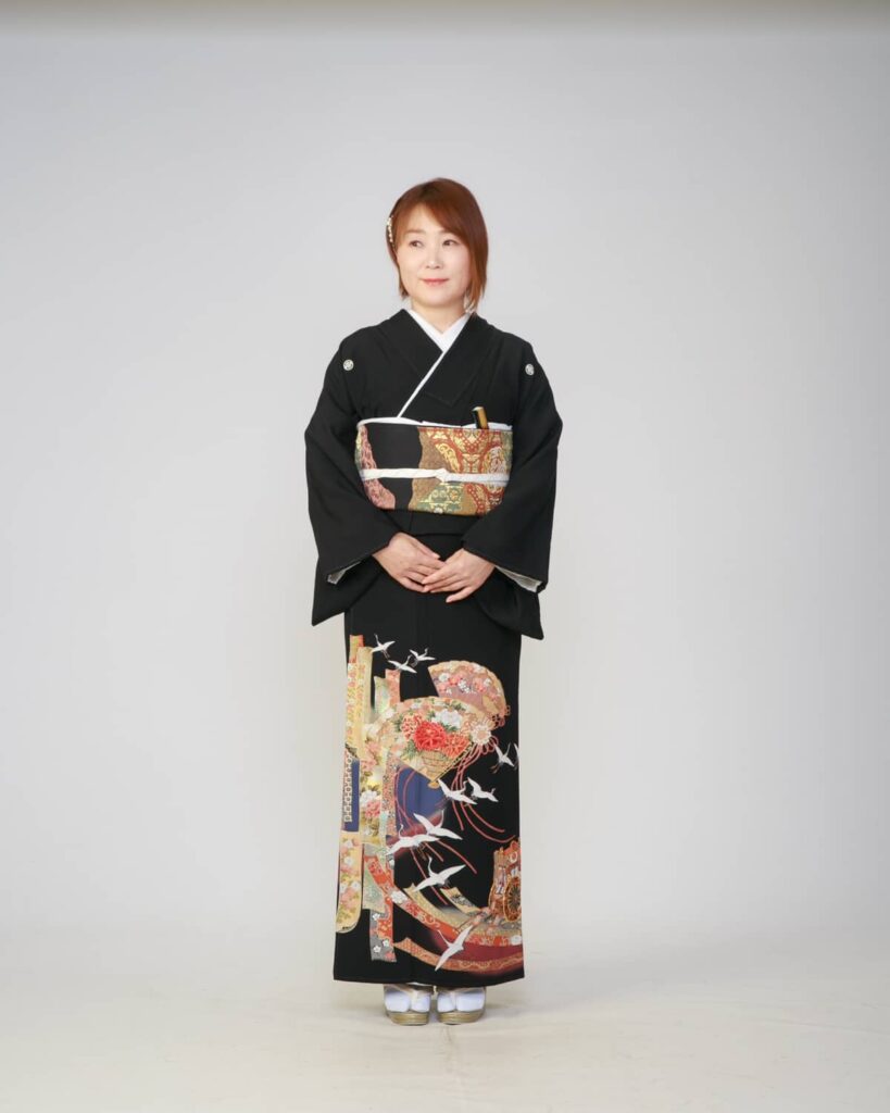 留袖写真 正面