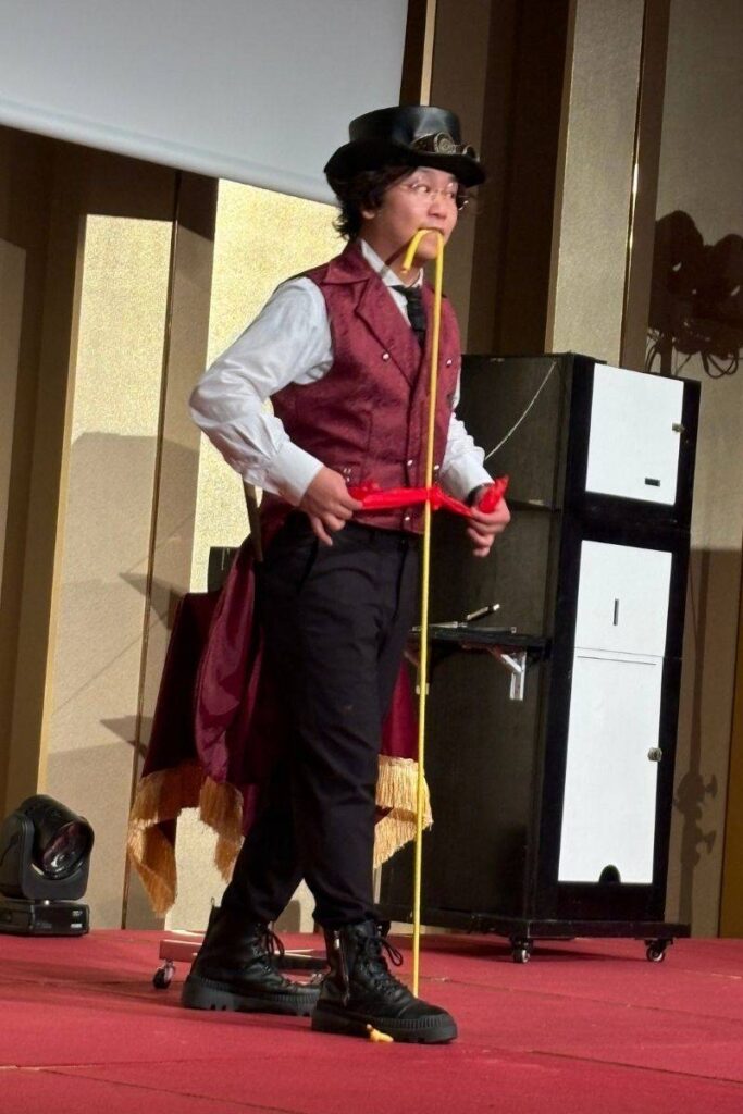 マジックショーの様子