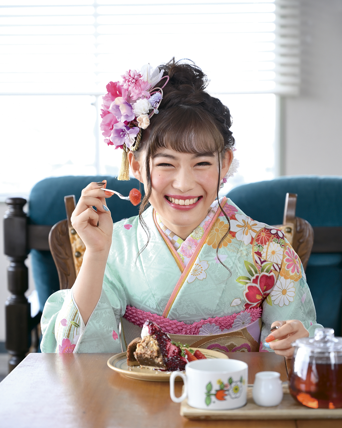 成人式に差が出る 今人気の振袖トレンドヘアについて Kimonoしゃなり