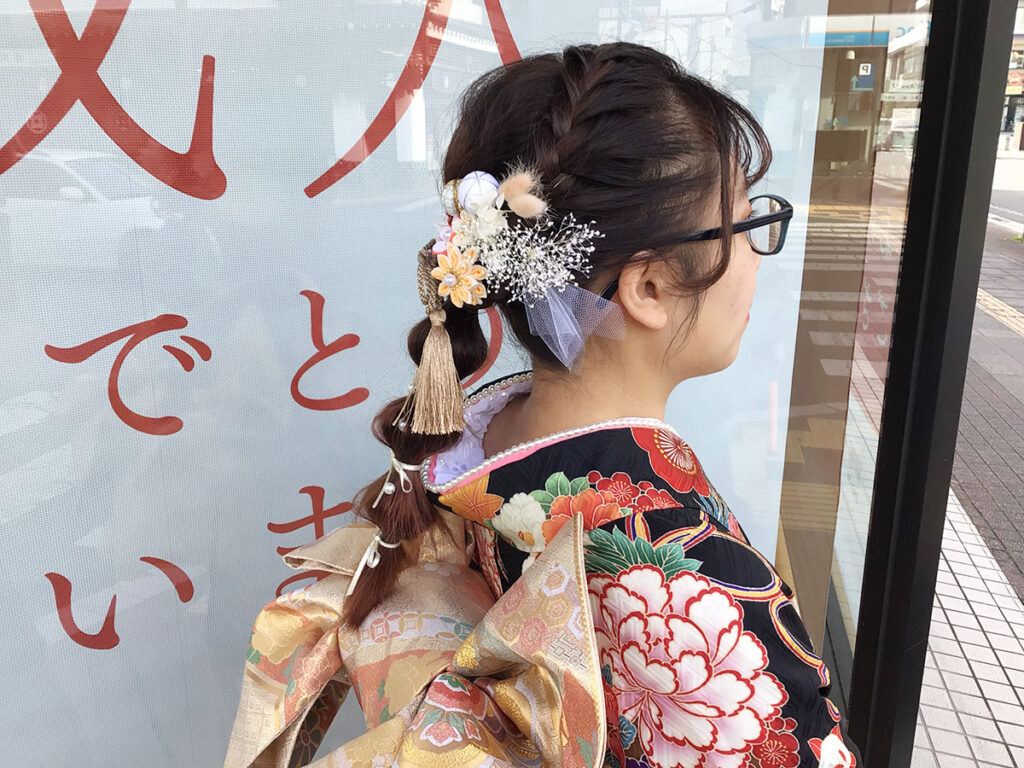 成人式と前撮り 髪型は変えるべき Kimonoしゃなり