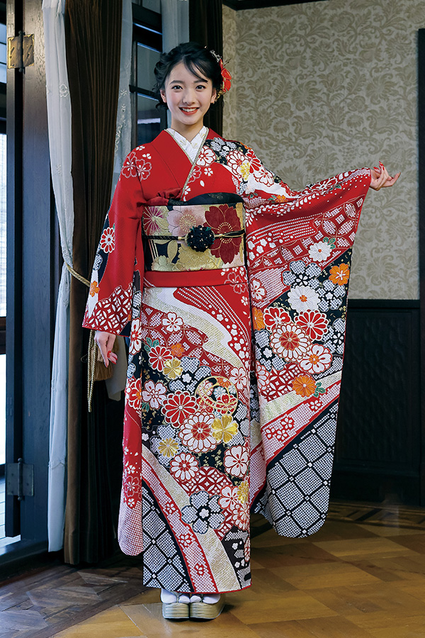 振袖　HATACHI　No.3001