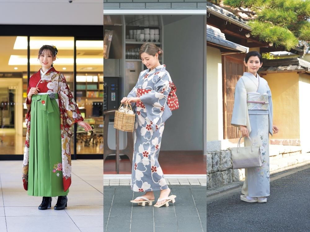 しゃなりは振袖以外の着物も充実！